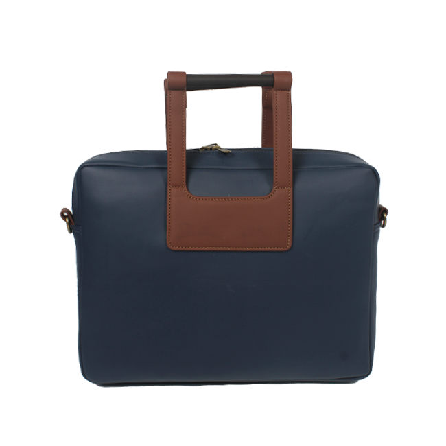 Leather laptop bag