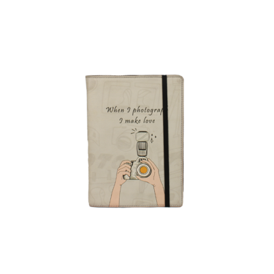 Capture leather journal