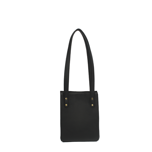 Vegan leather rexine tote bag