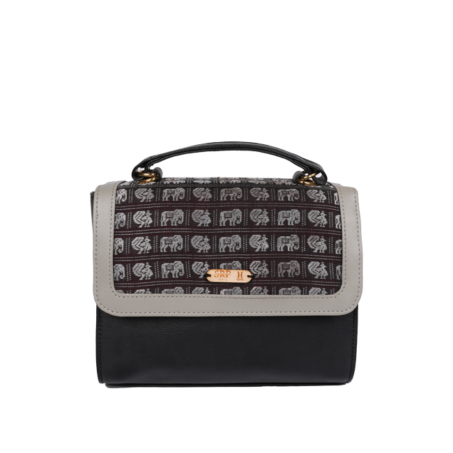 Leather sling bag for ladies