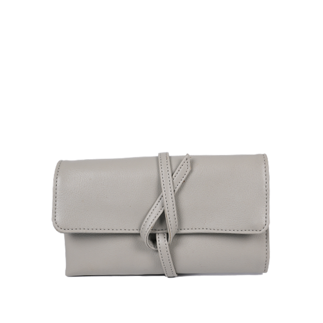 Leather stationary holder