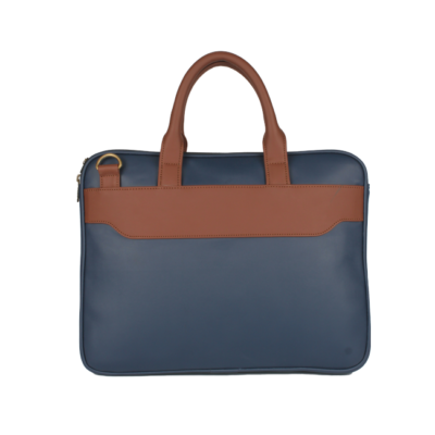 Vegan Leather Men's Laptop Messenger Bag