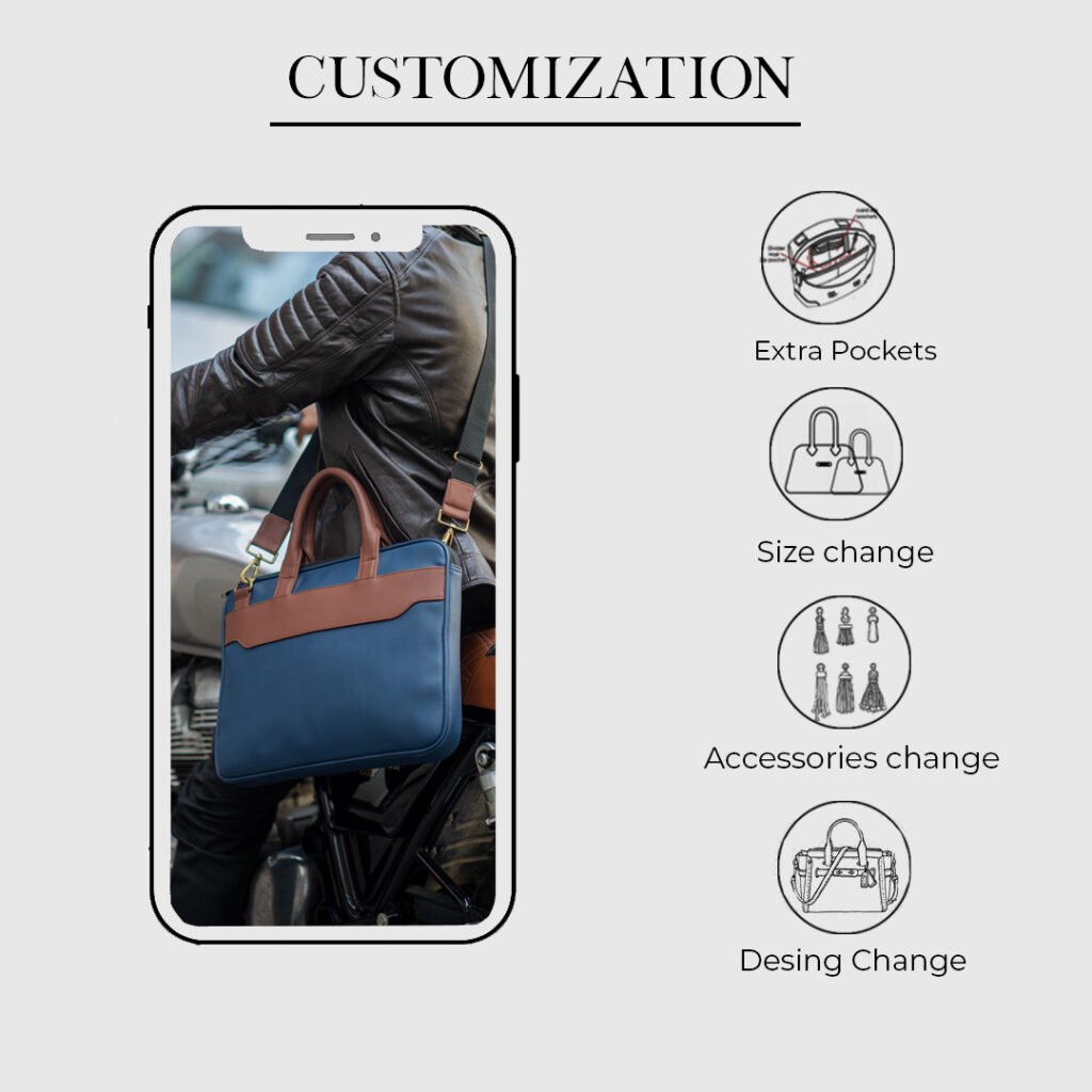 Carlton Laptop Case/ Bag with Shoulder Strap