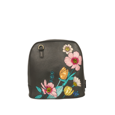 pure leather backpack-sling bag